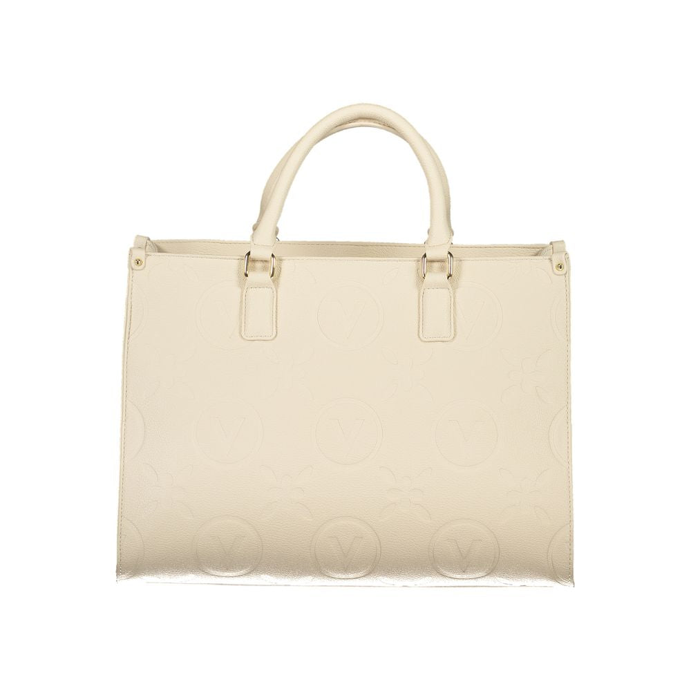 Valentino Bags Beige Håndtaske i Polyethylene