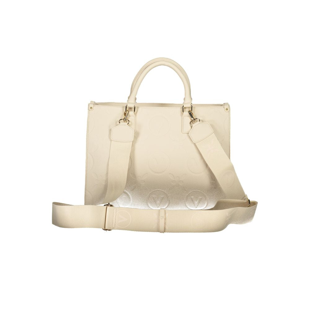 Valentino Bags Beige Håndtaske i Polyethylene