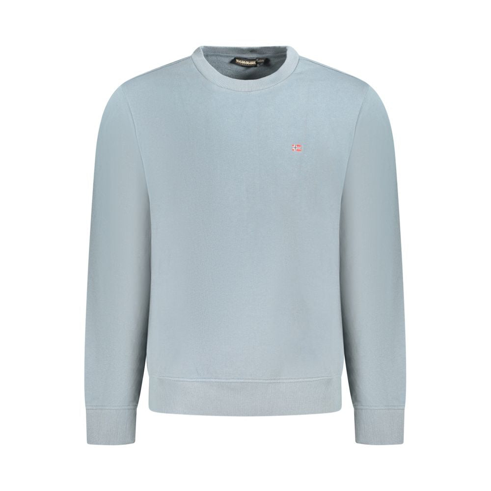 Napapijri Grå Herre Sweatshirt i Bomuld
