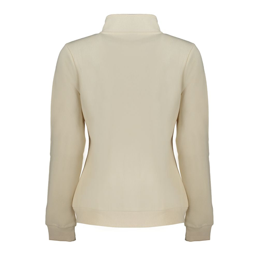 Norway 1963 Beige Cotton Sweater til Kvinder