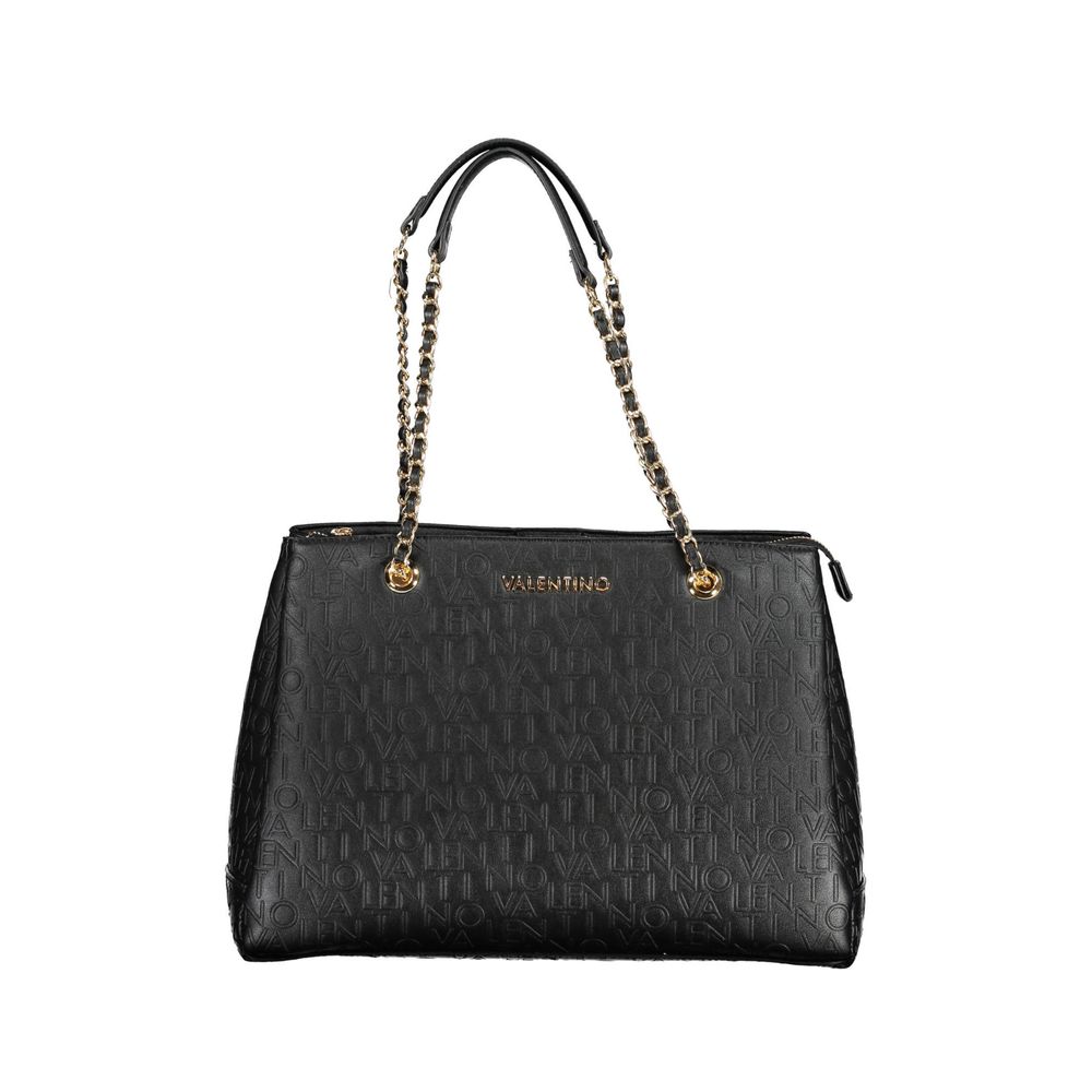 Valentino Bags Håndtaske i Sort Polyethylen