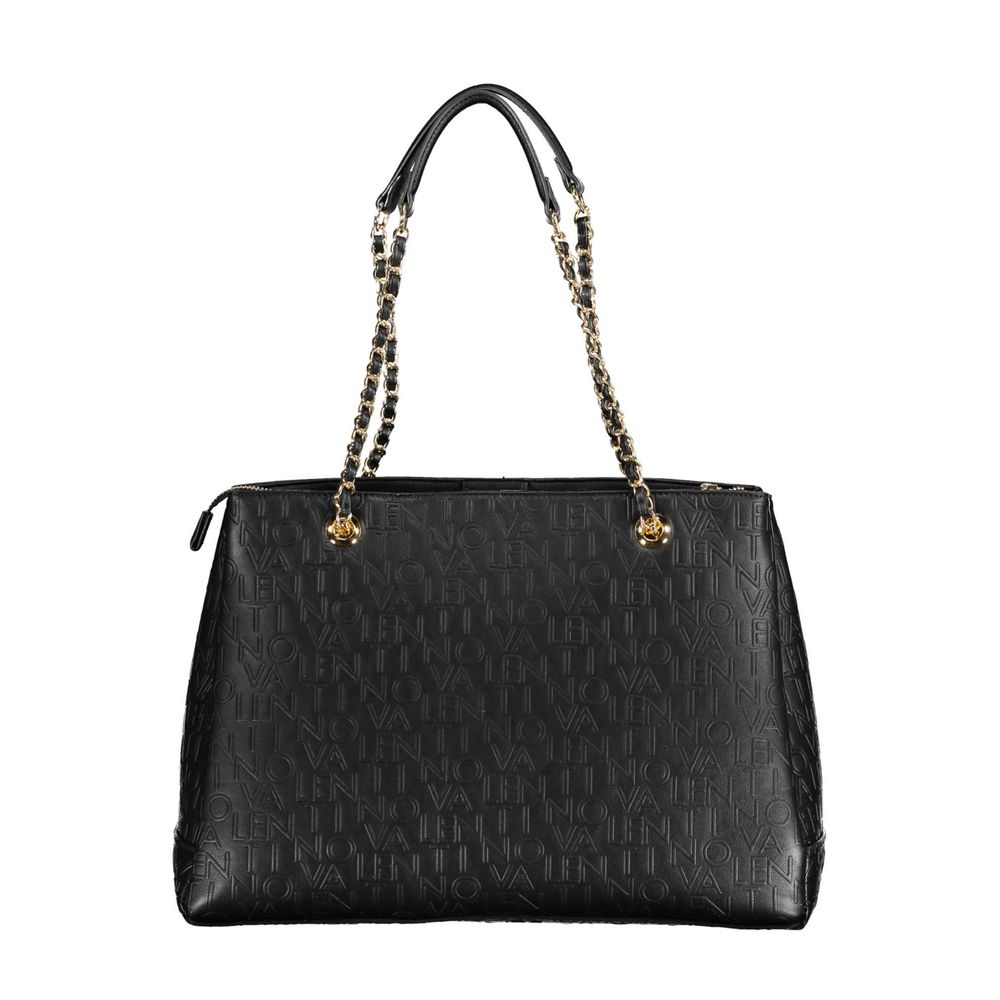 Valentino Bags Håndtaske i Sort Polyethylen
