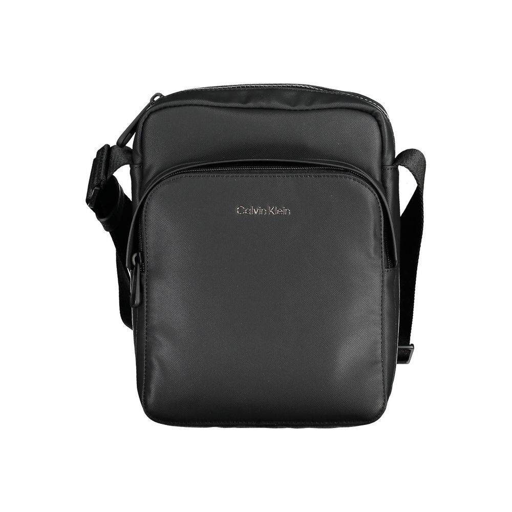 Calvin Klein Sort Polyester Herre Håndtaske