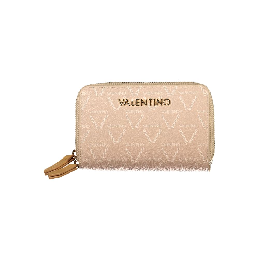 Valentino Bags Beige Polypropylene Wallet - Elegant & Praktisk