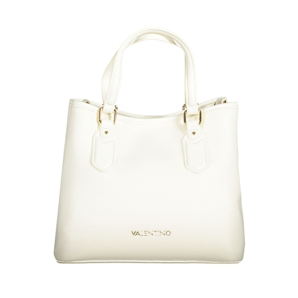 Valentino Bags Håndtaske i Hvid Polyethylene til Kvinder