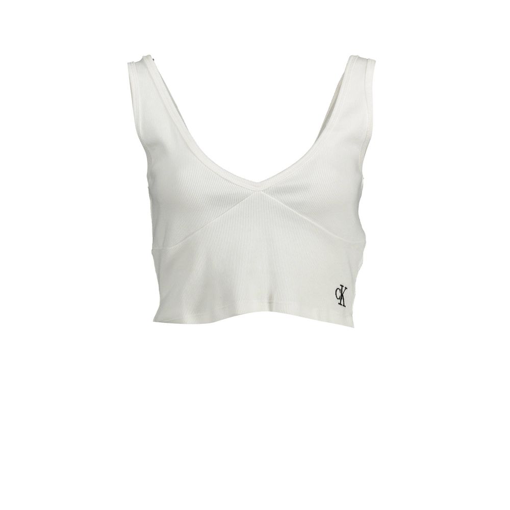 Calvin Klein Hvid Cotton Dame Undertøj