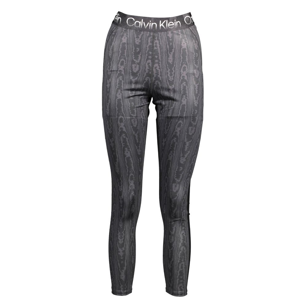 Calvin Klein Sorte Cotton Leggings til Kvinder