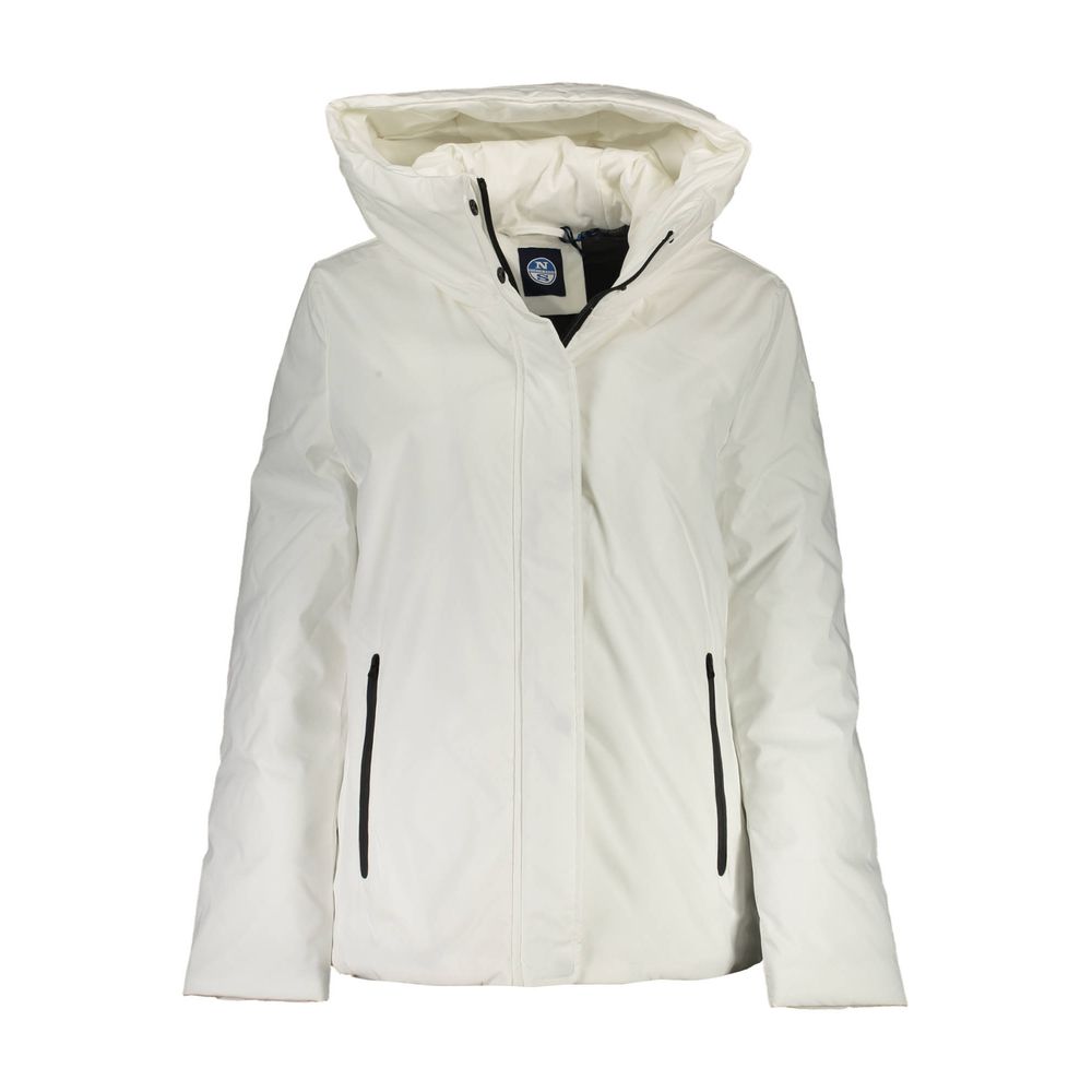 North Sails Hvid Polyester Jakke til Kvinder