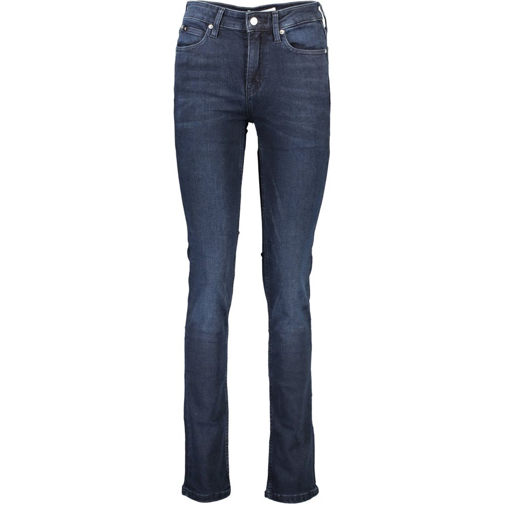 Calvin Klein Slim Jeans i Blå - 20% Genanvendt Bomuld
