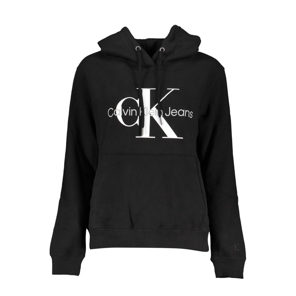 Calvin Klein Sort Sweatshirt med Hætte