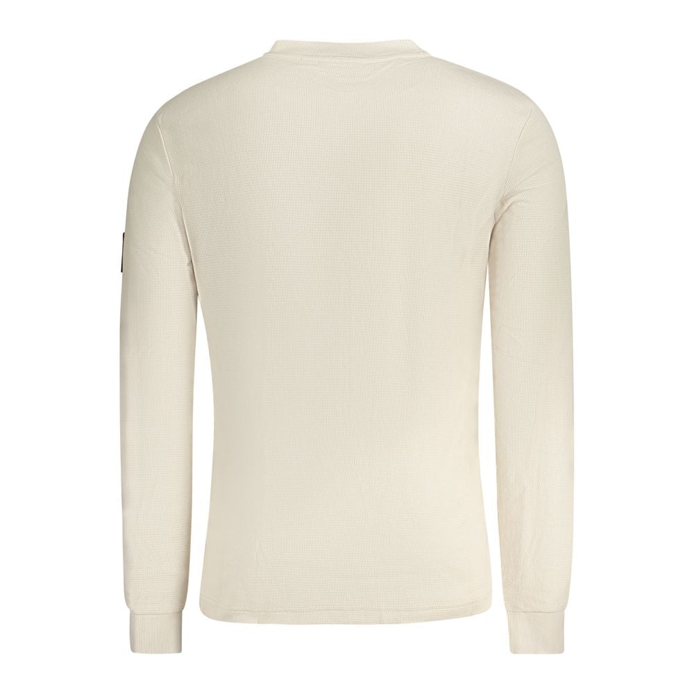 Calvin Klein Beige Cotton Sweater til Mænd