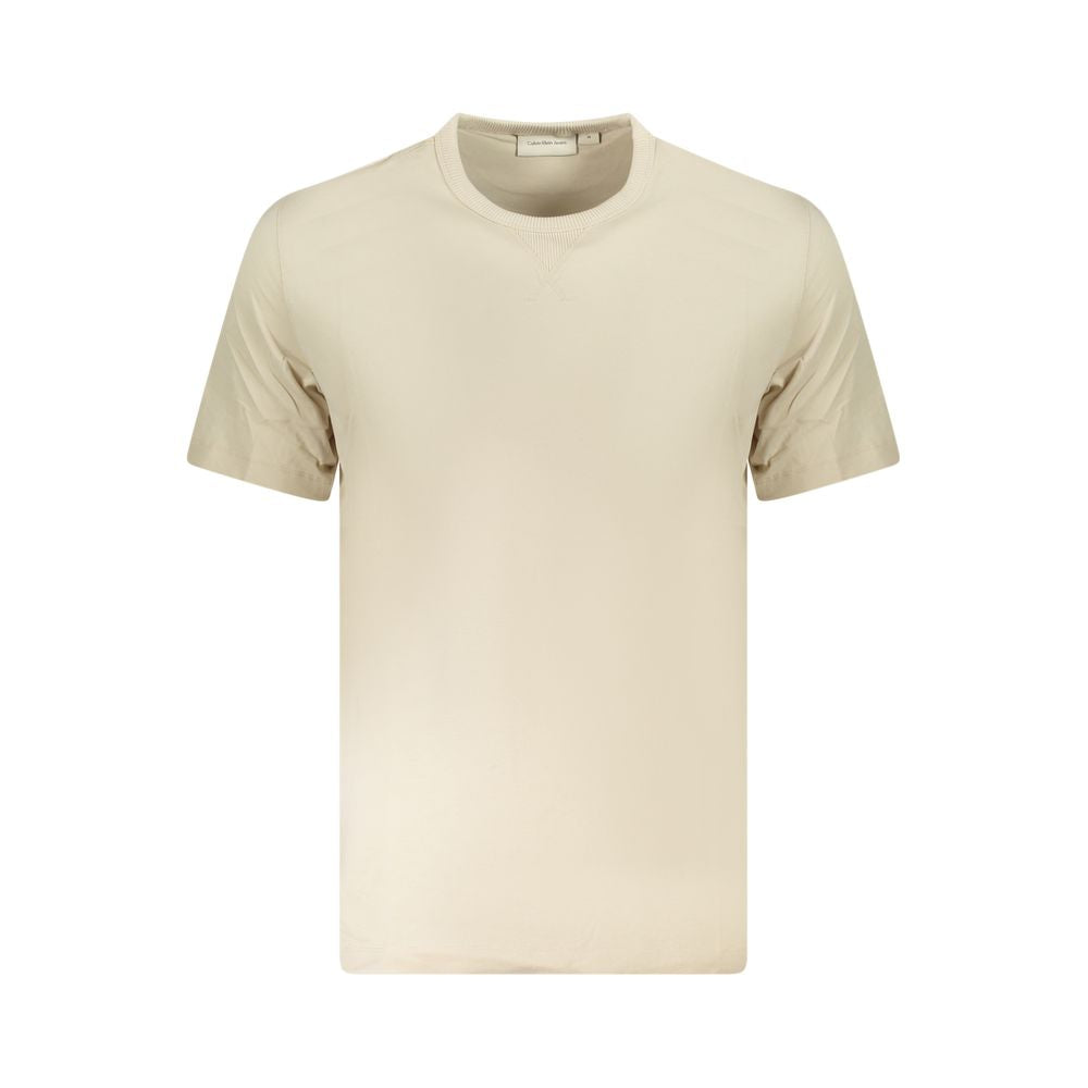 Calvin Klein Beige Cotton T-shirt til Mænd