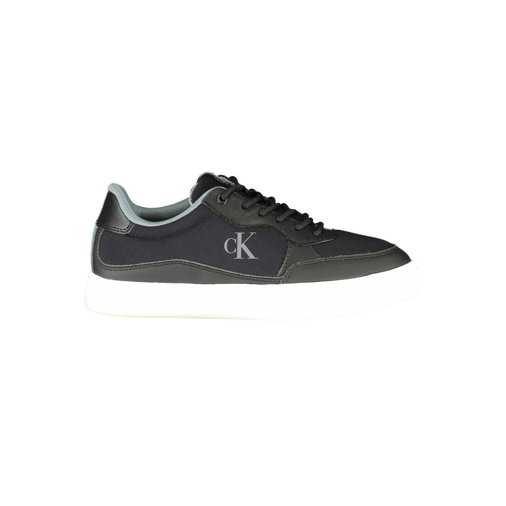 Calvin Klein Sorte Polyester Sneakers til Mænd