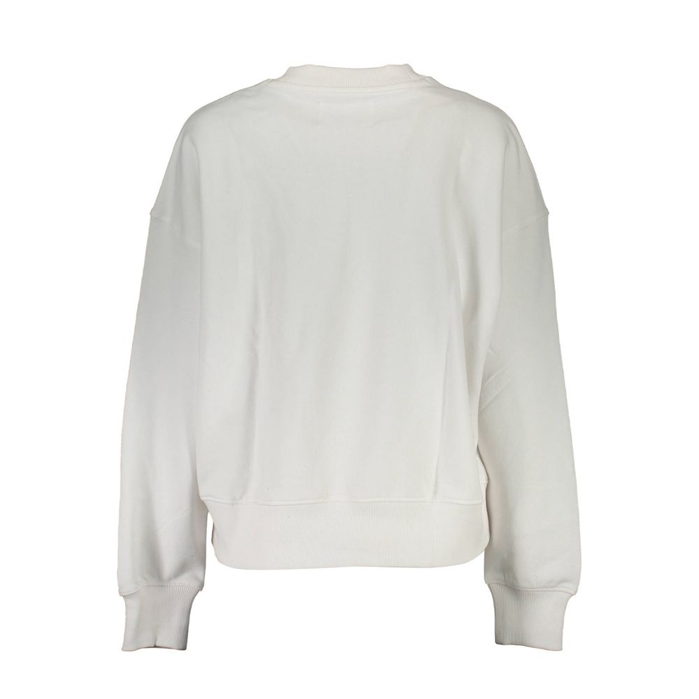 Calvin Klein Hvid Bomulds Sweatshirt til Mænd