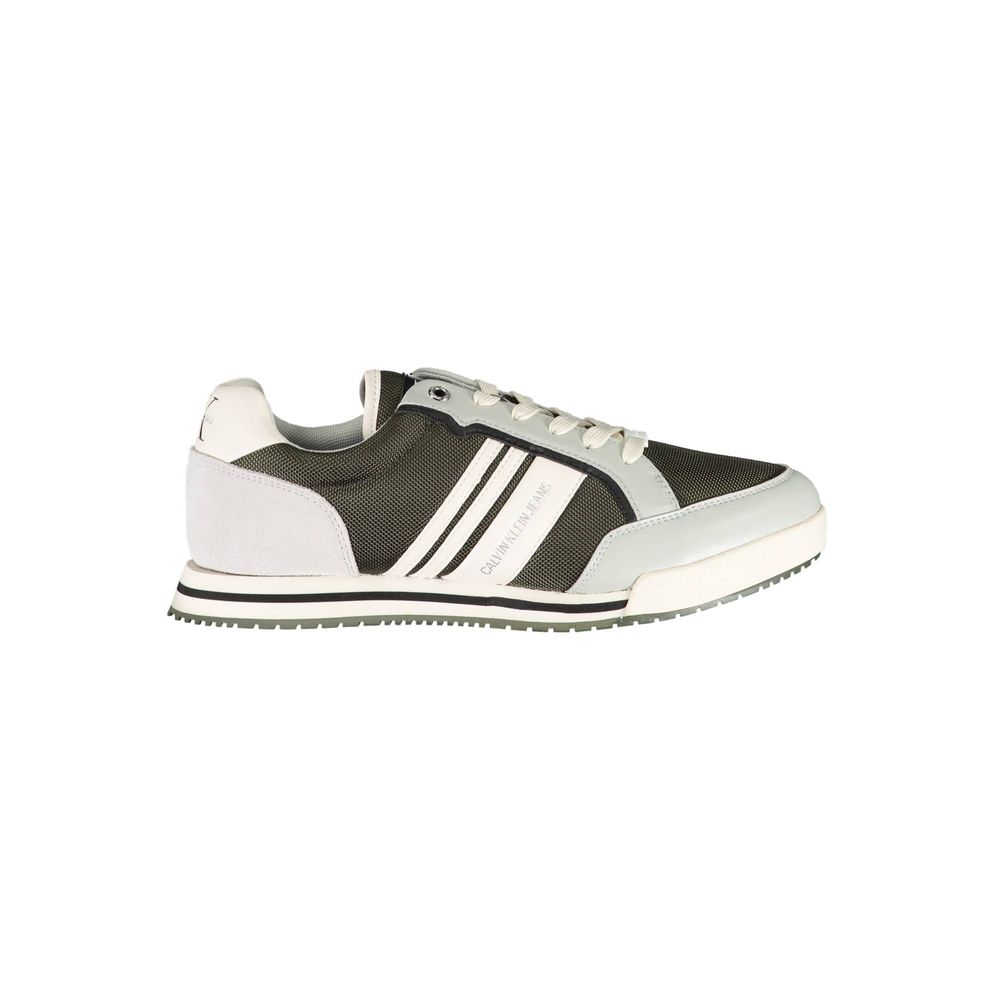 Calvin Klein Grøn Polyester Herresneaker