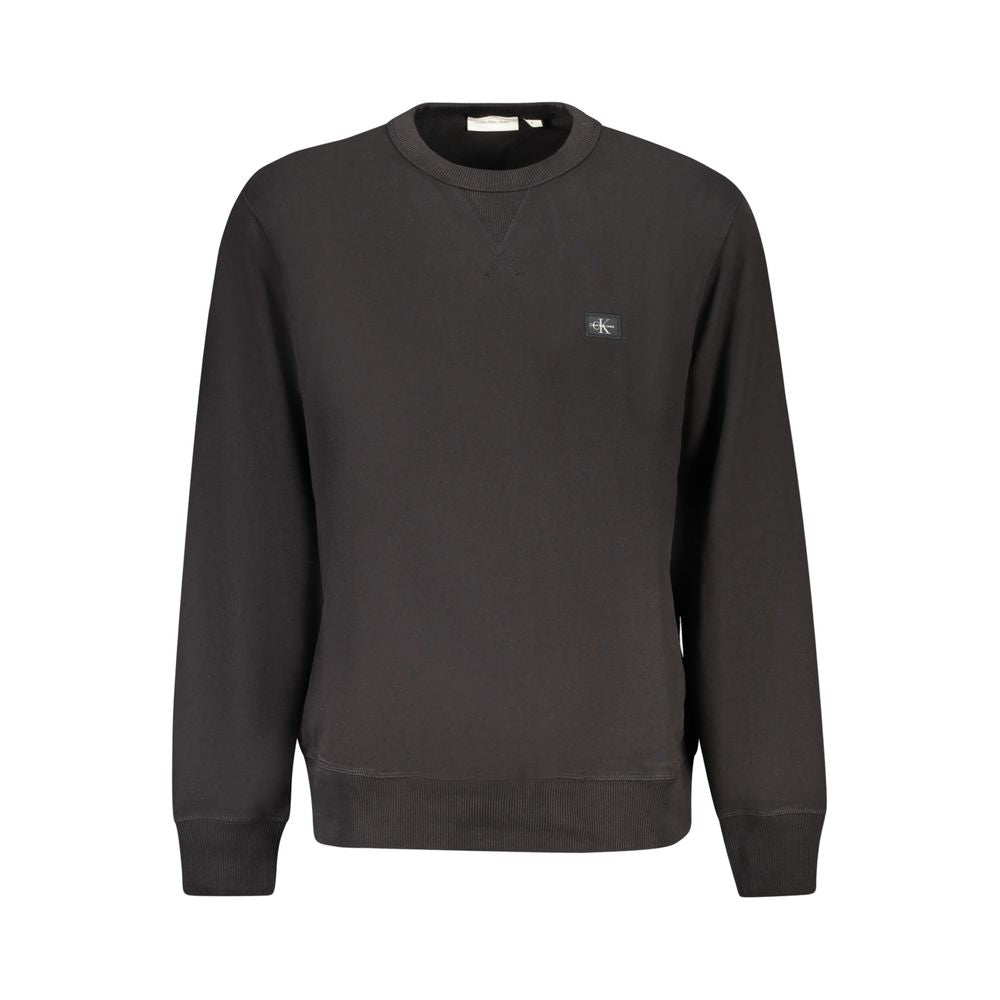 Calvin Klein Sort Bomuld Sweater til Mænd