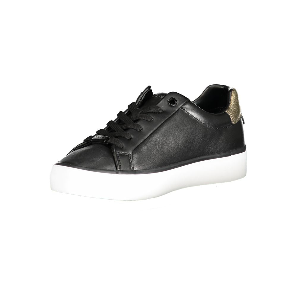 Calvin Klein Black Polyester Sneakers til Herre