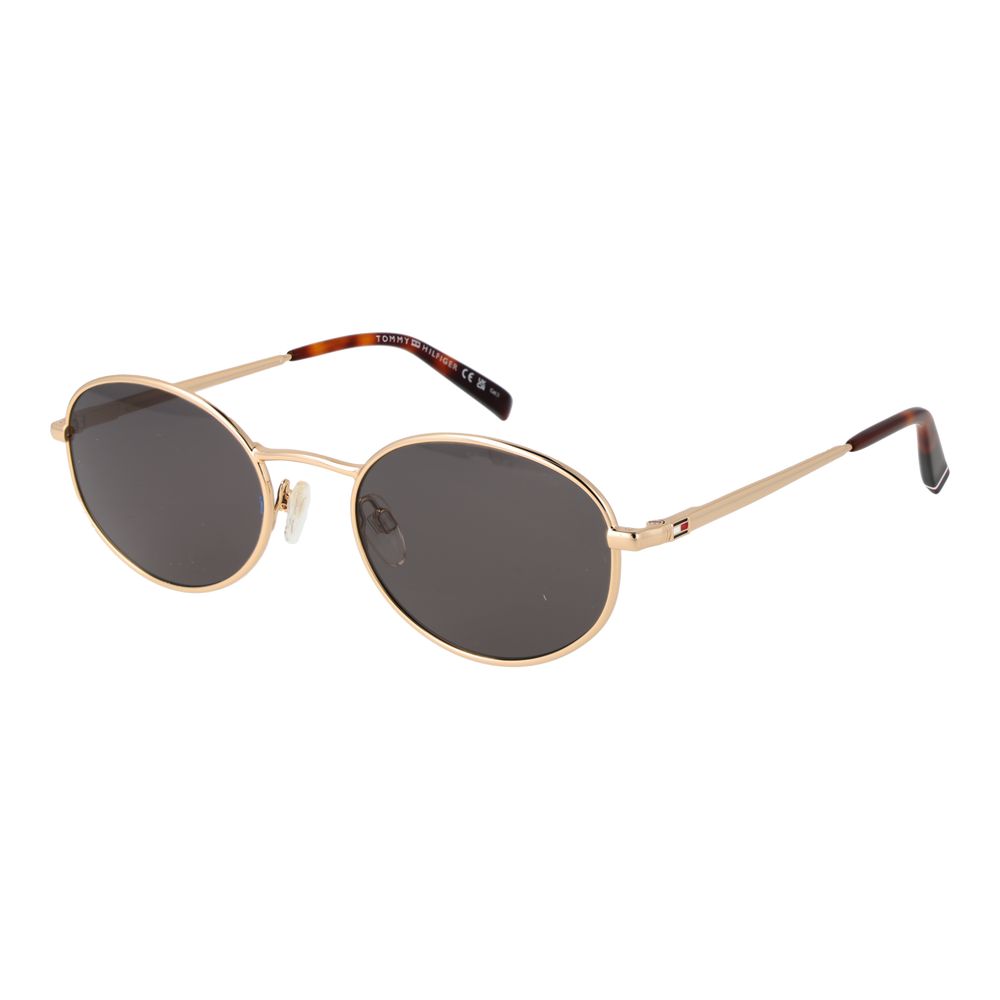 Tommy Hilfiger Gold Unisex Solbriller - Stil og Elegance