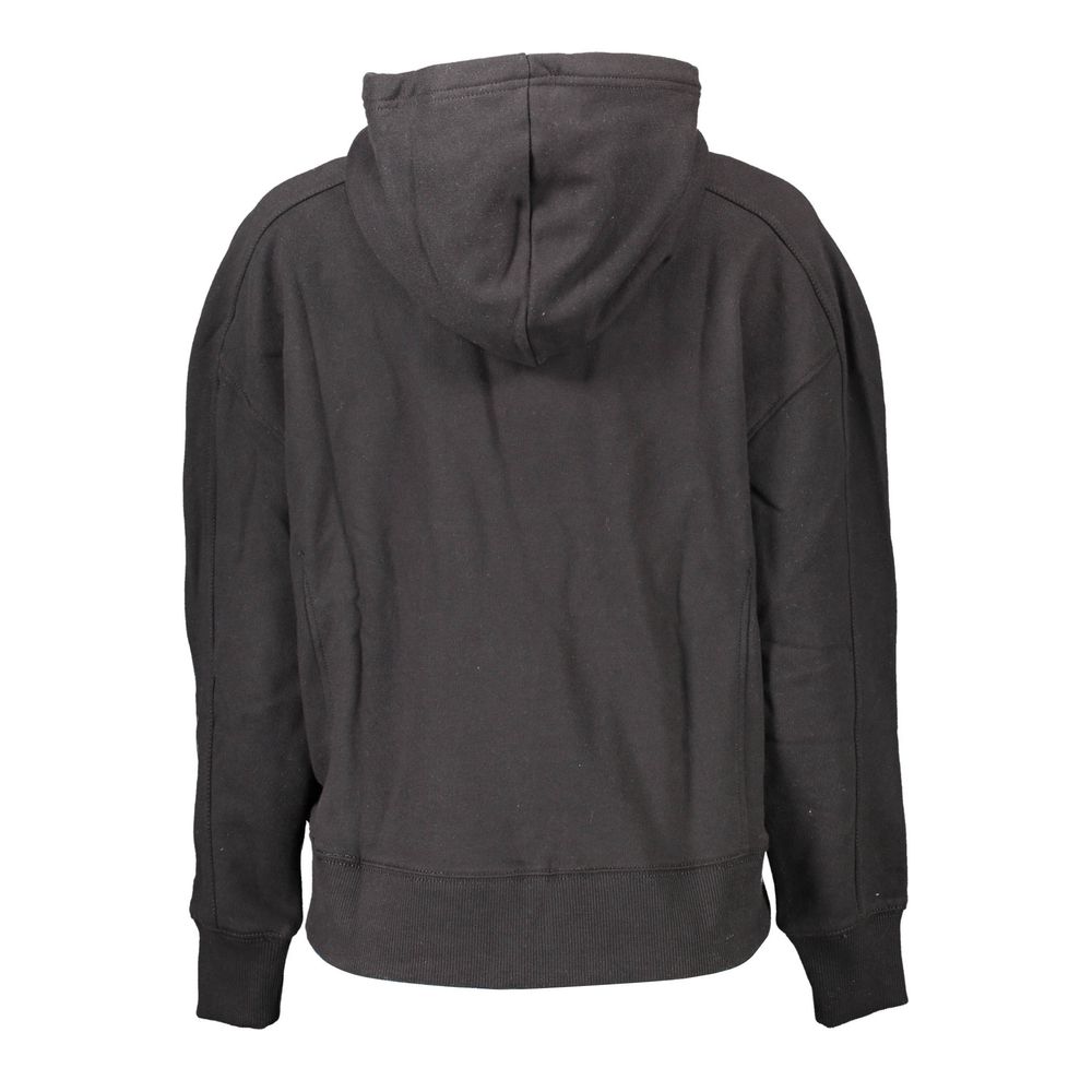 Calvin Klein Sort Økologisk Bomulds Sweatshirt