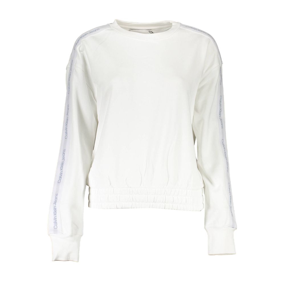 Calvin Klein Hvid Bomulds Sweatshirt til Mænd