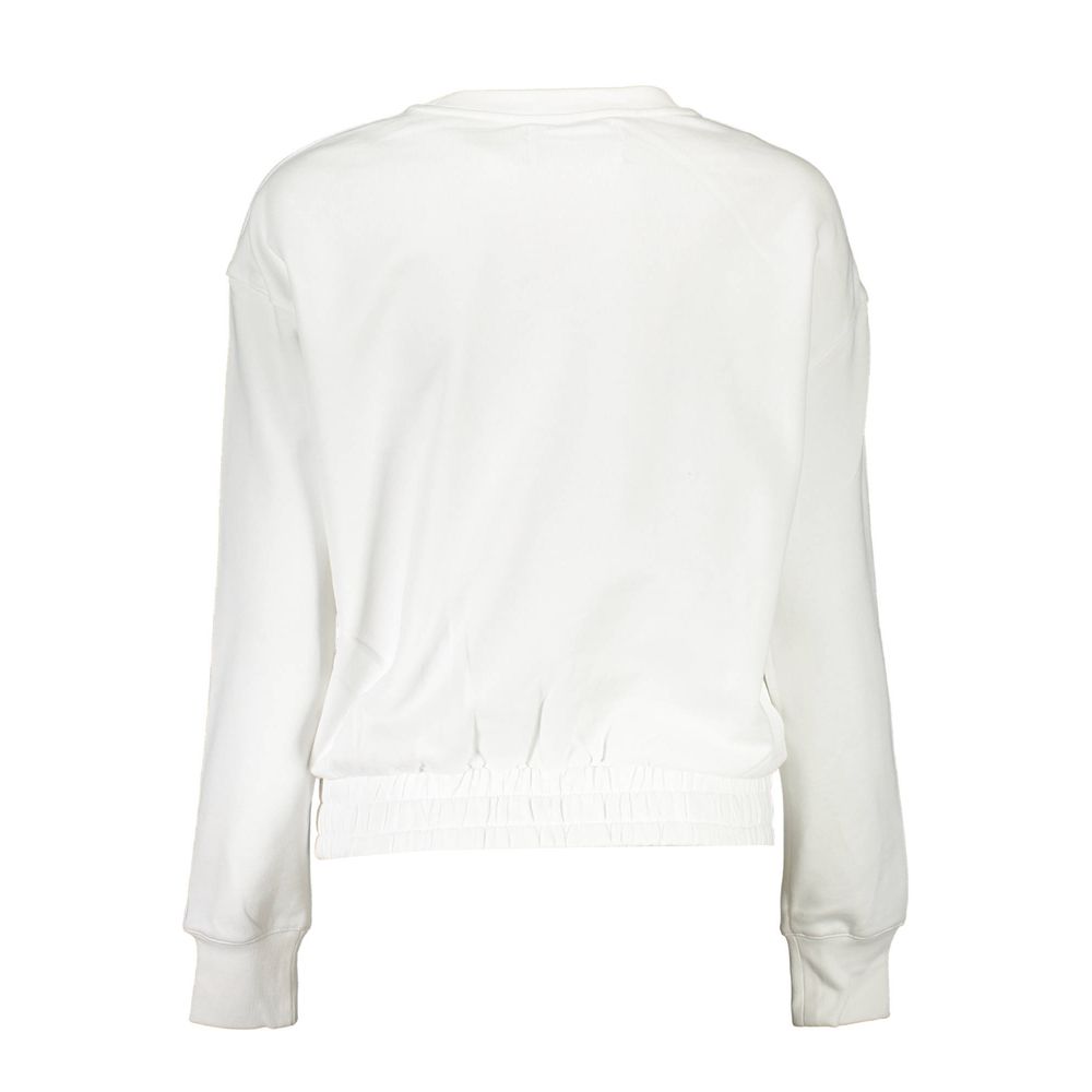 Calvin Klein Hvid Bomulds Sweatshirt