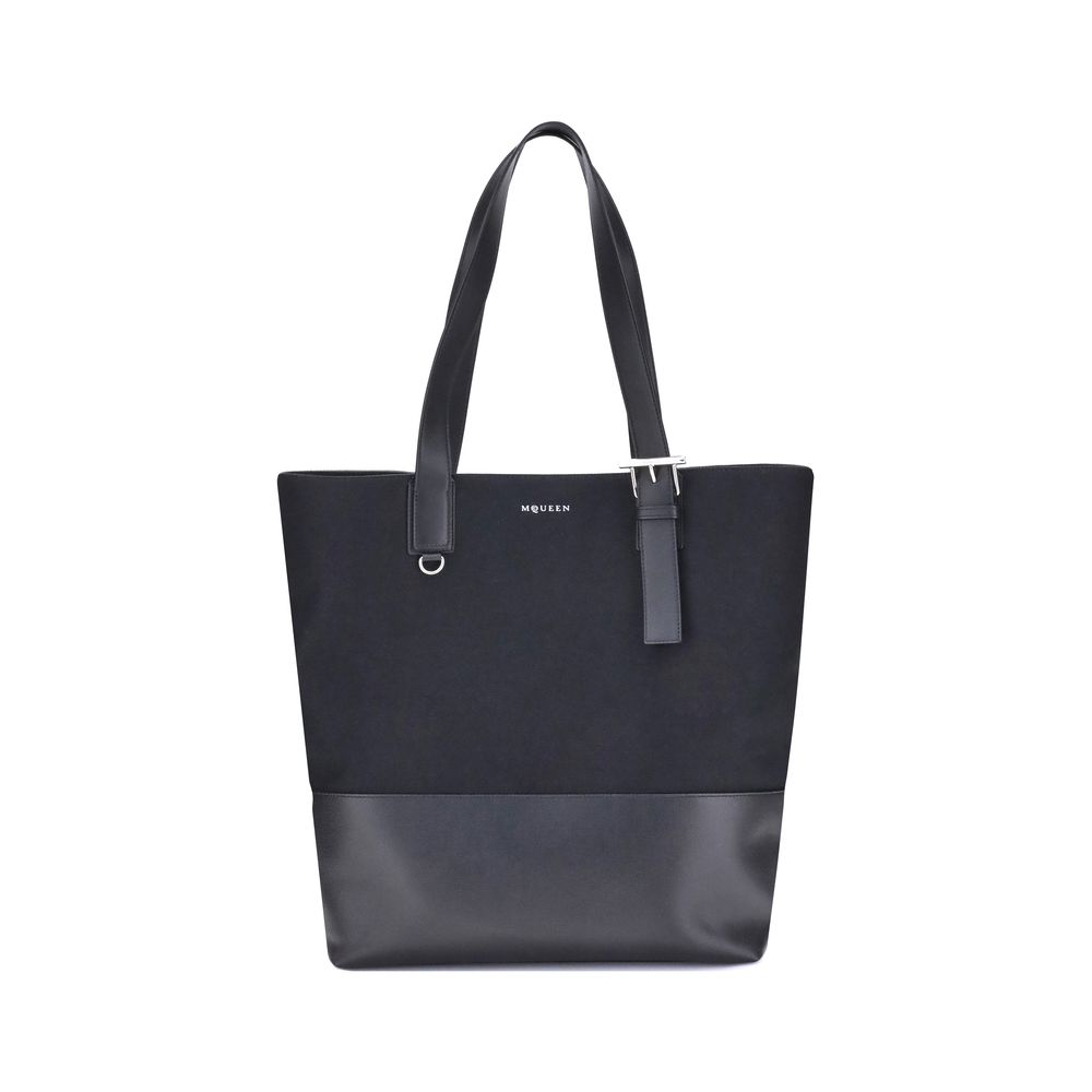 Alexander McQueen Håndtaske i Canvas