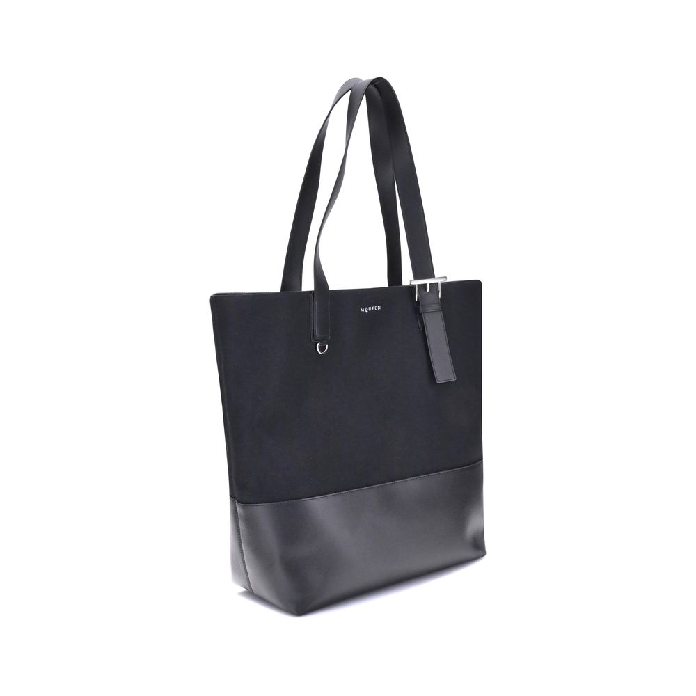 Alexander McQueen Håndtaske i Canvas