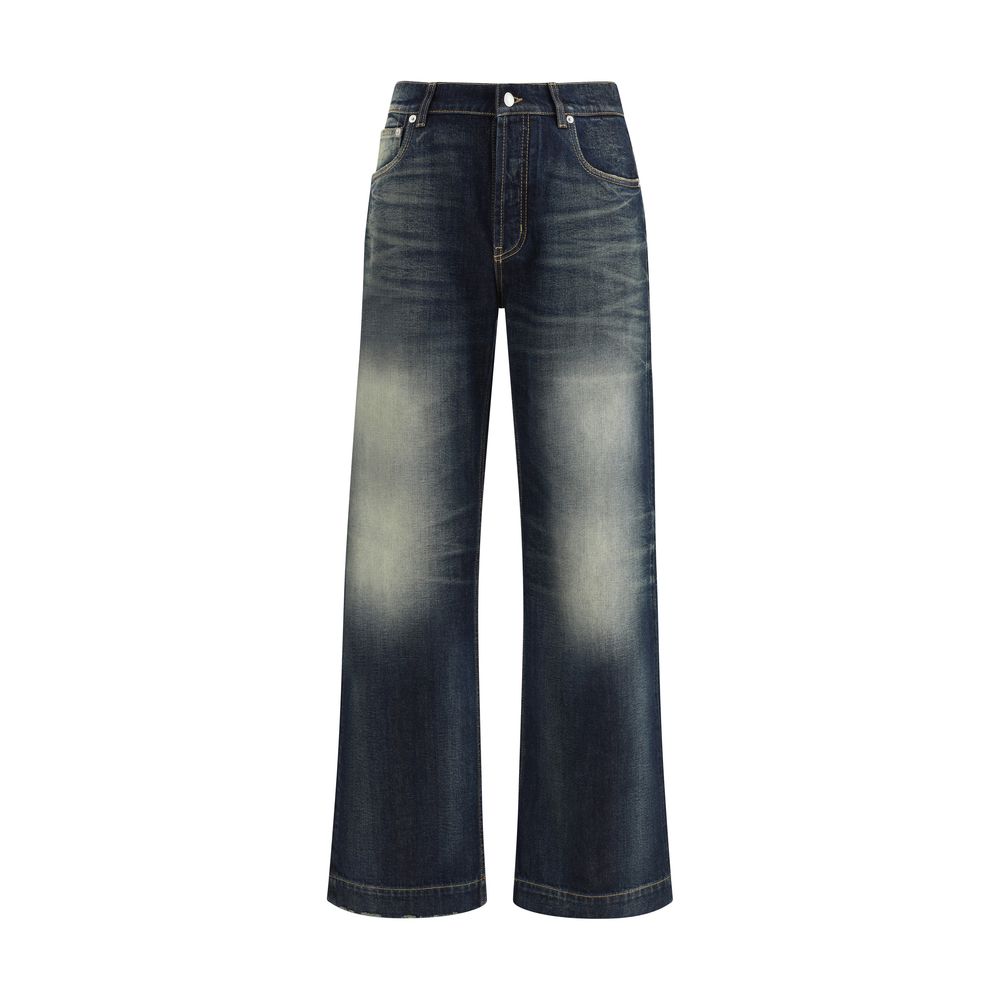 Alexander McQueen Vintage Effekt Jeans - Bred Ben