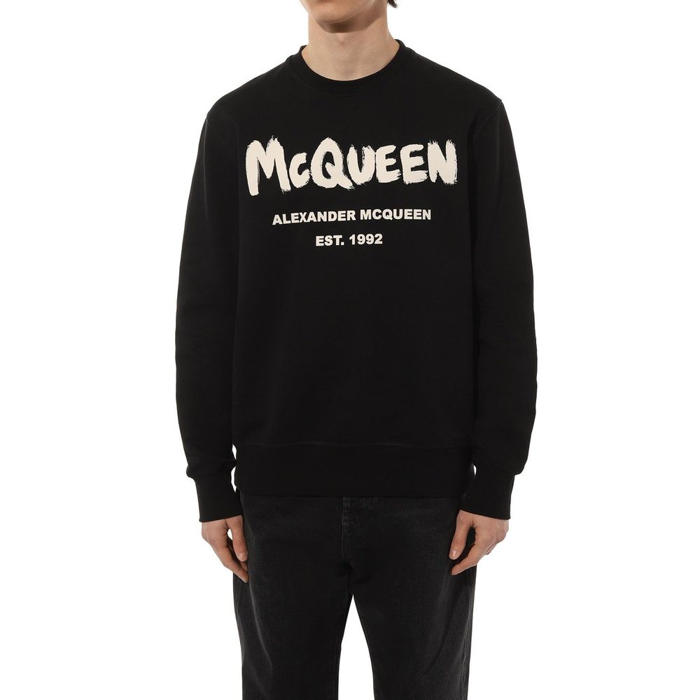 Alexander McQueen Logo Sweatshirt til Mænd