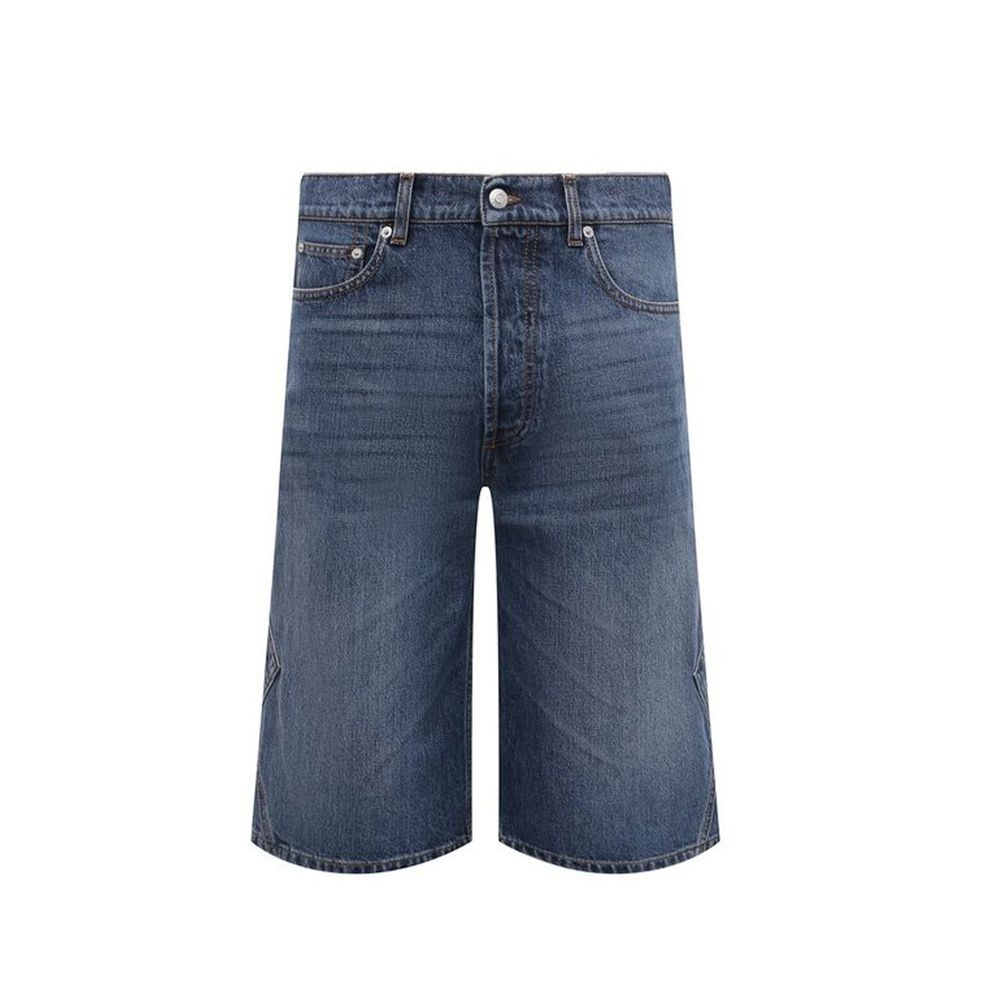 Alexander McQueen Denim Shorts til Mænd