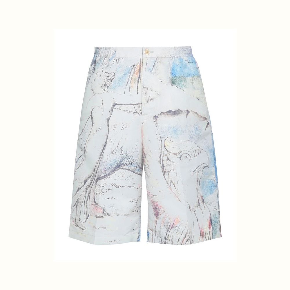 Alexander McQueen William Blake Dante Shorts til Mænd