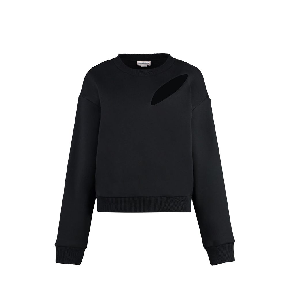 Alexander McQueen Damen Sweatshirt i 100% Bomuld
