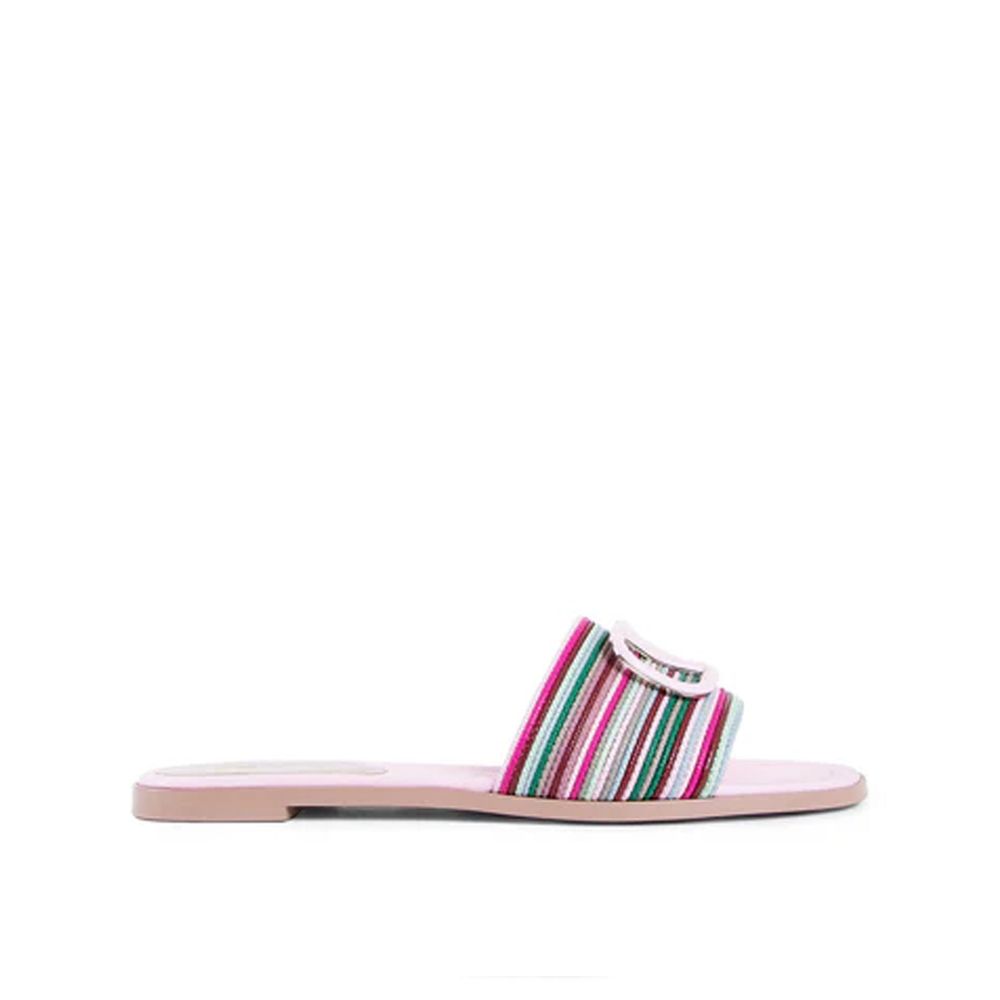 Valentino Garavani V Logo Signature Slides til kvinder