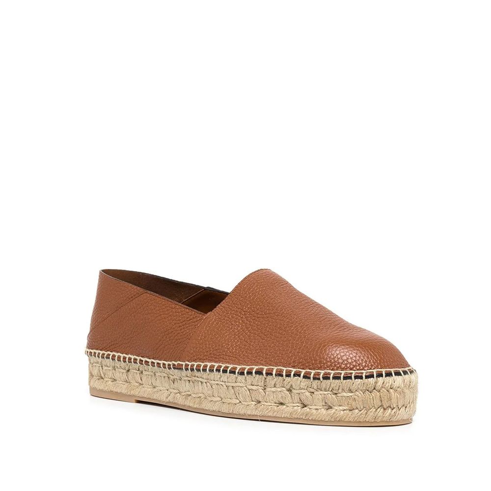 Valentino Garavani Logo-Plaque Læder Espadrilles til Mænd
