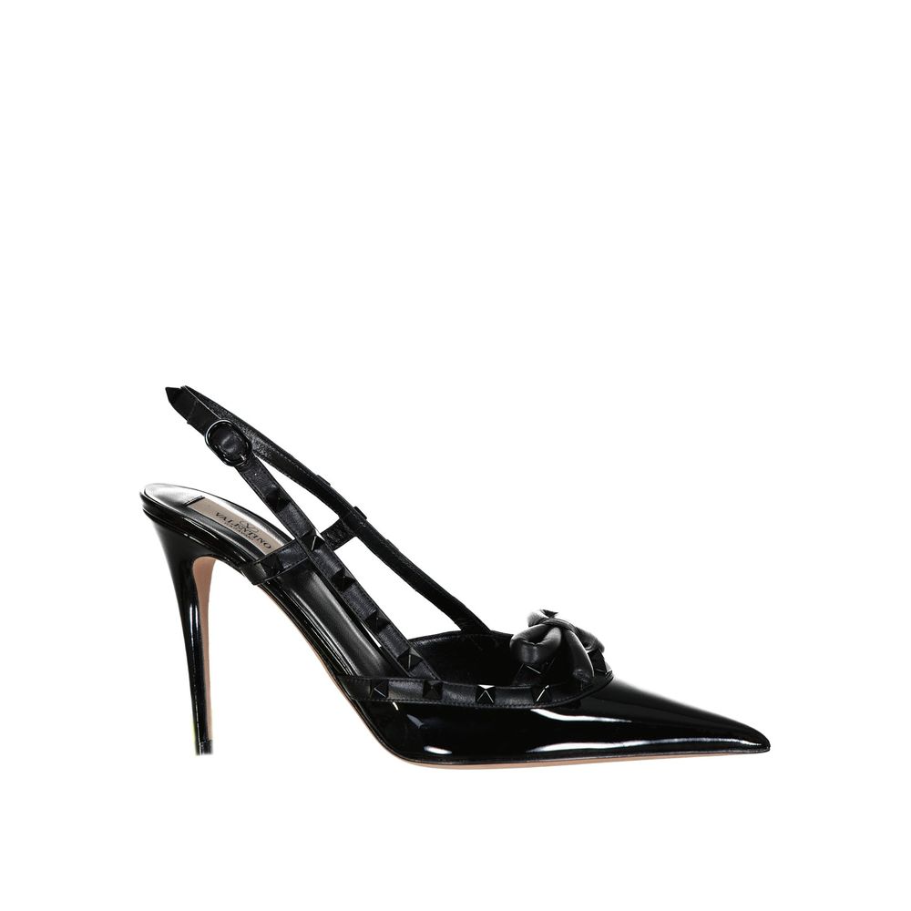 Valentino Garavani Rockstud Læder Slingback Pumps til Kvinder