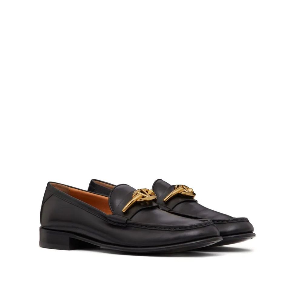 Valentino Garavani V-Logo Moon Læder Loafers til Kvinder