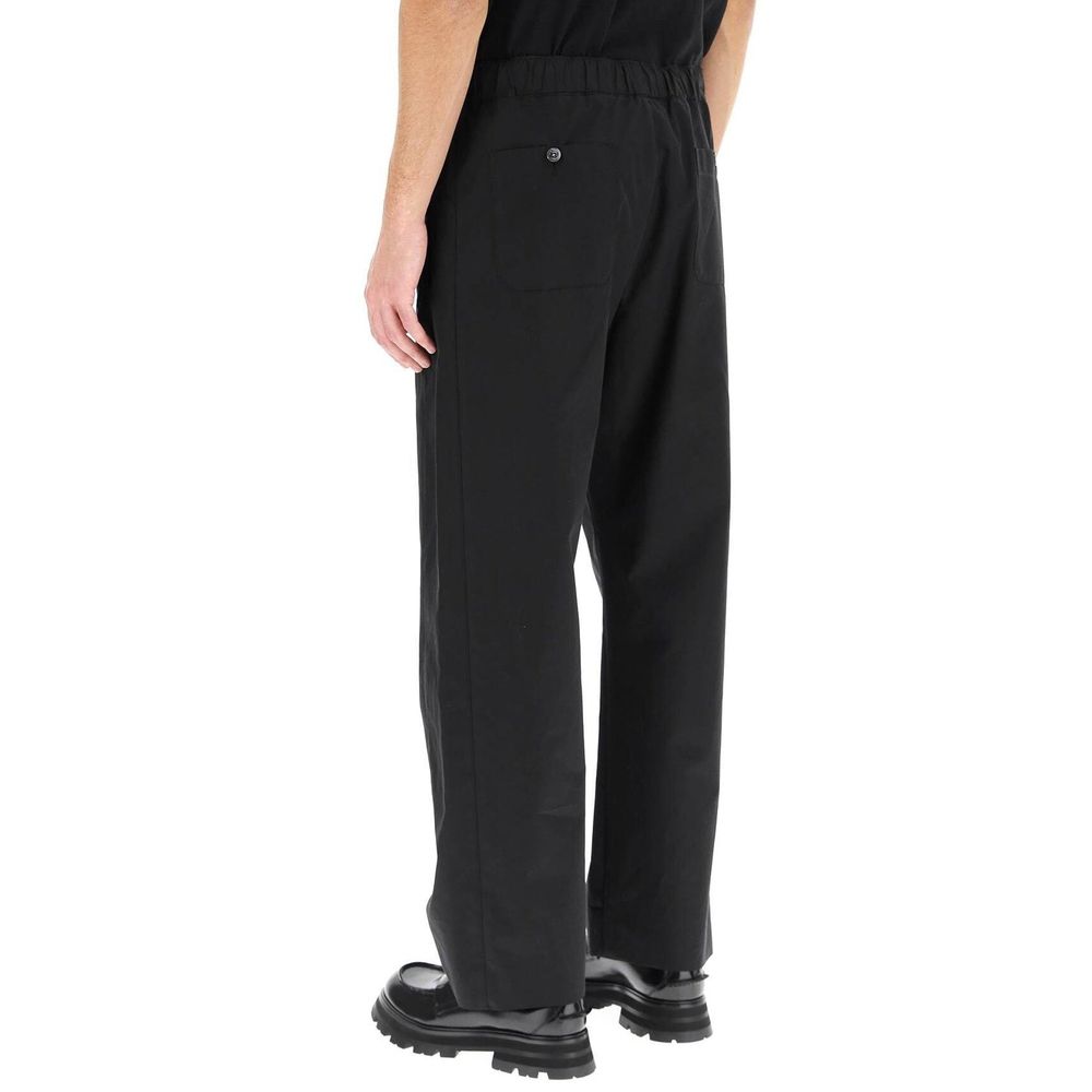 Alexander McQueen Herre Cotton Trousers