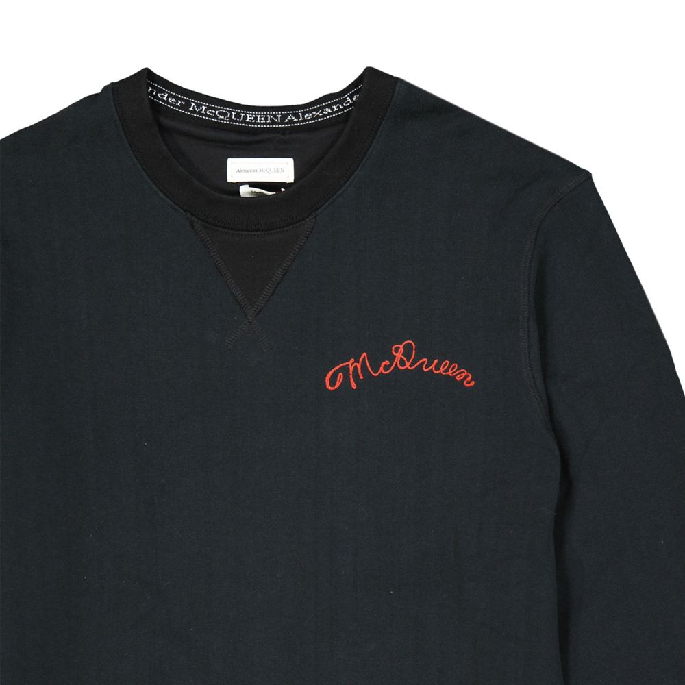 Alexander McQueen Logo Sweatshirt til Mænd