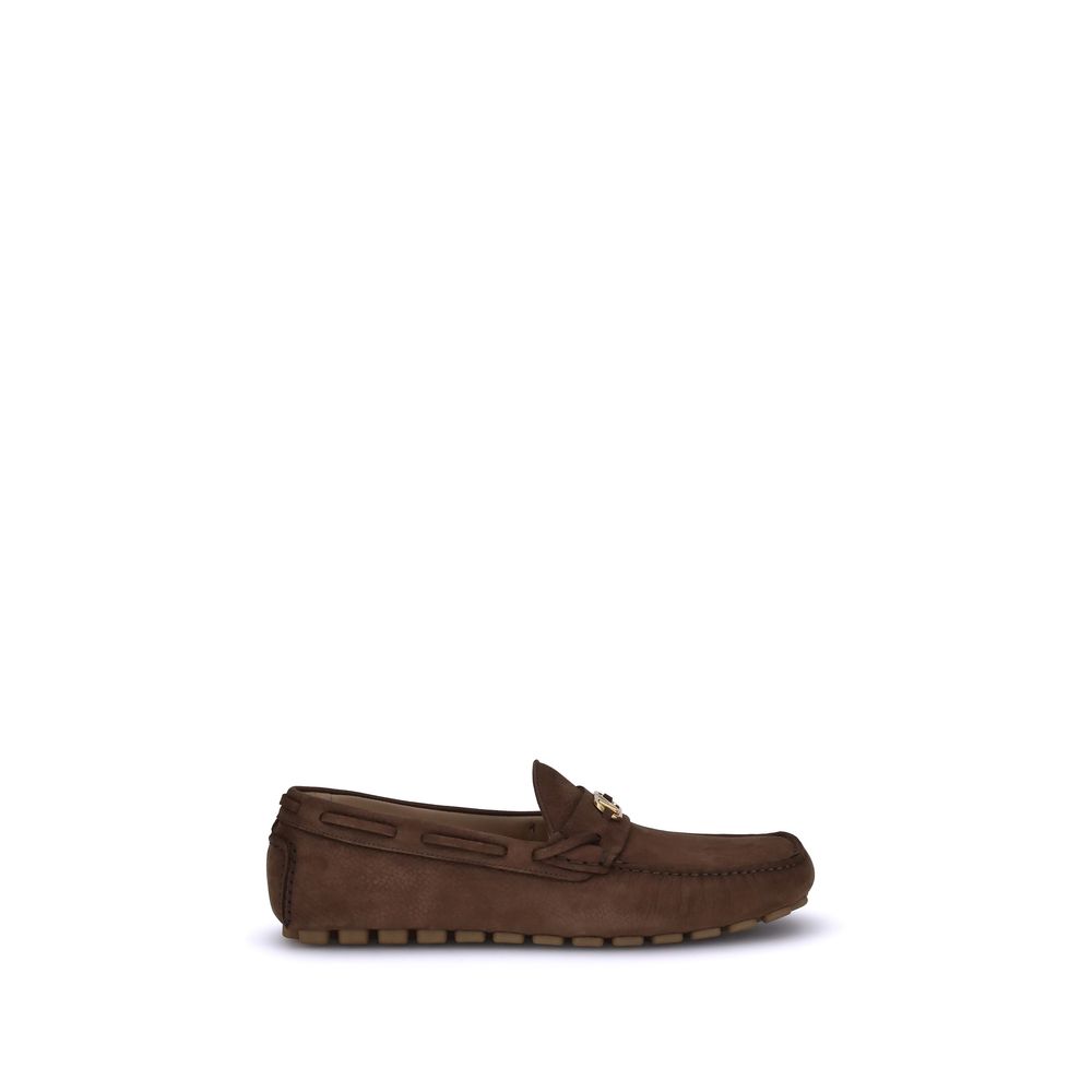 Valentino Garavani Fastaway Driver Loafers - Suede Slip-ons