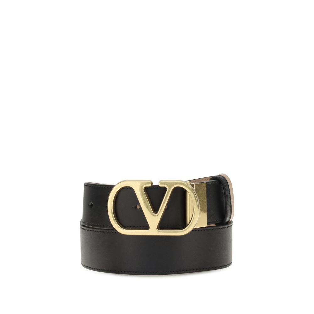 Valentino Garavani Reversible VLogo Læderbælte