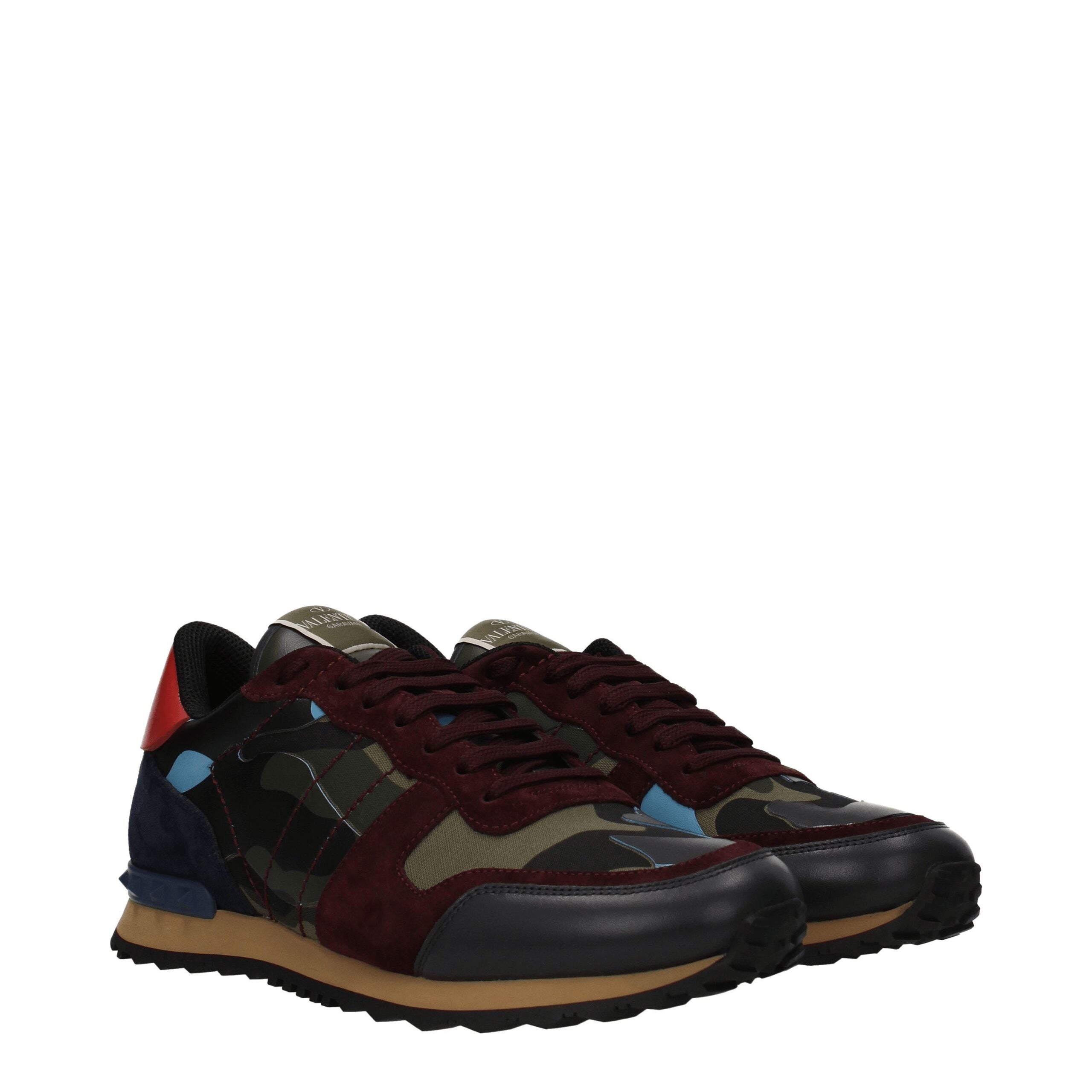 Valentino Garavani Grøn Læder Sneakers