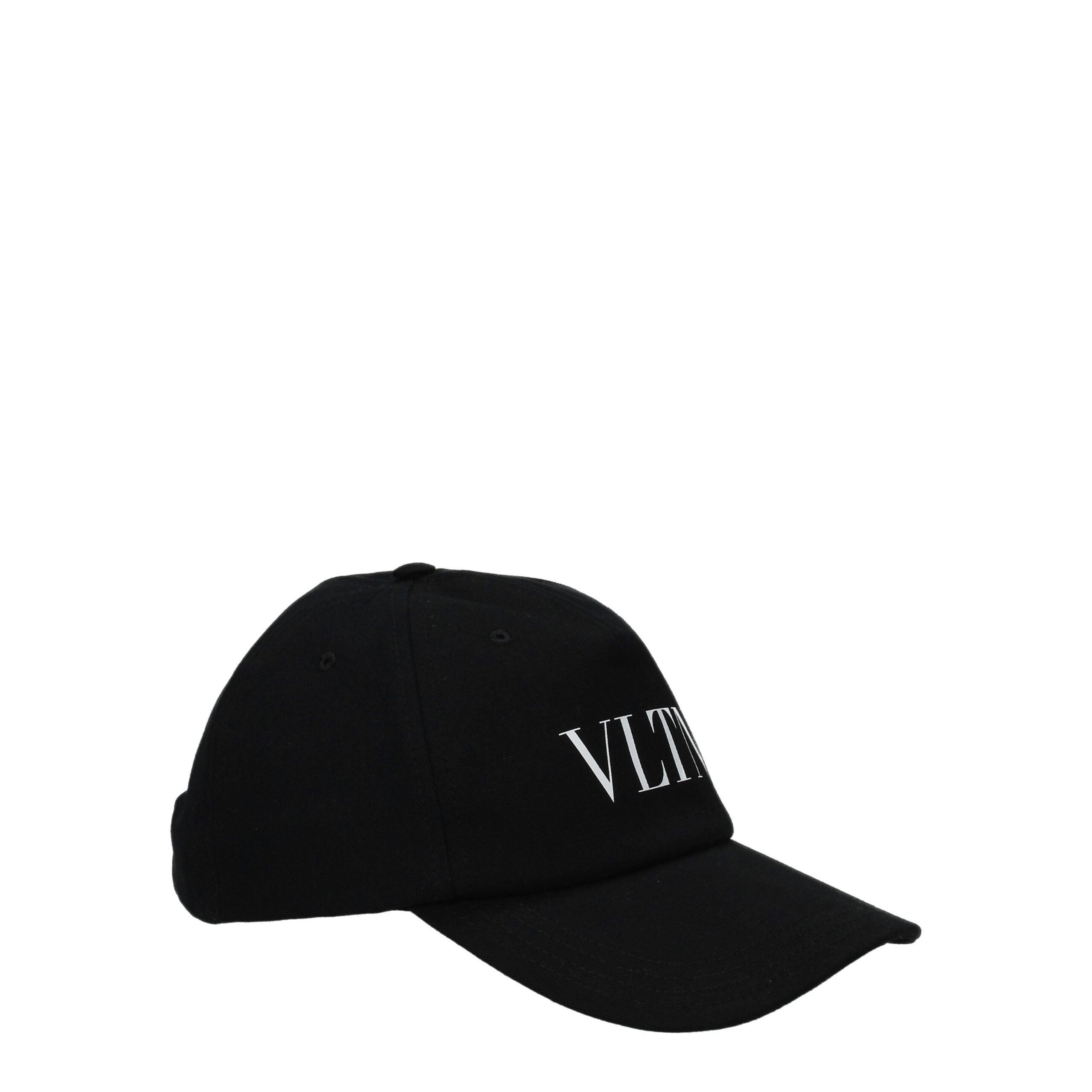 Valentino Garavani Sort Bomulds Hat
