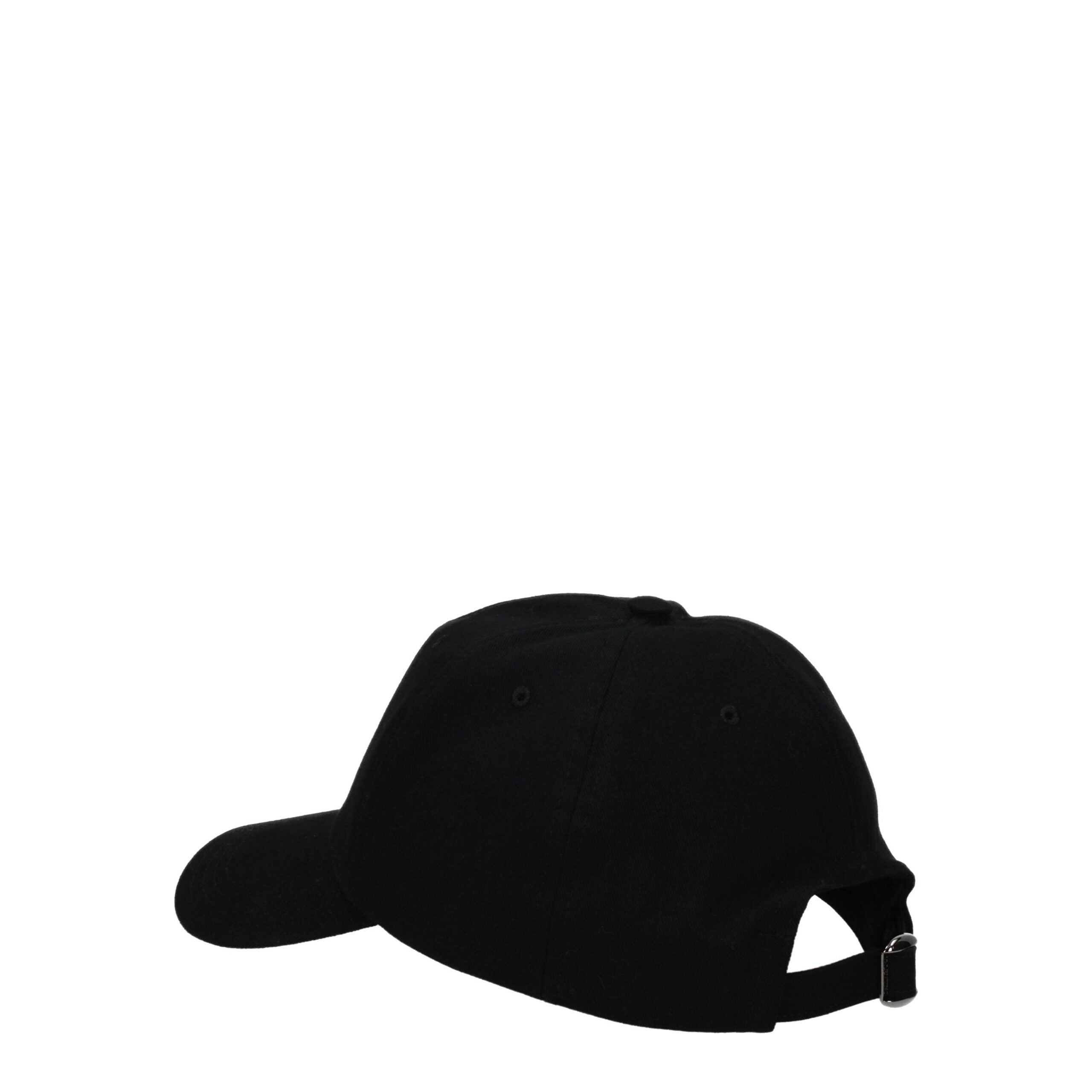 Valentino Garavani Sort Bomulds Hat