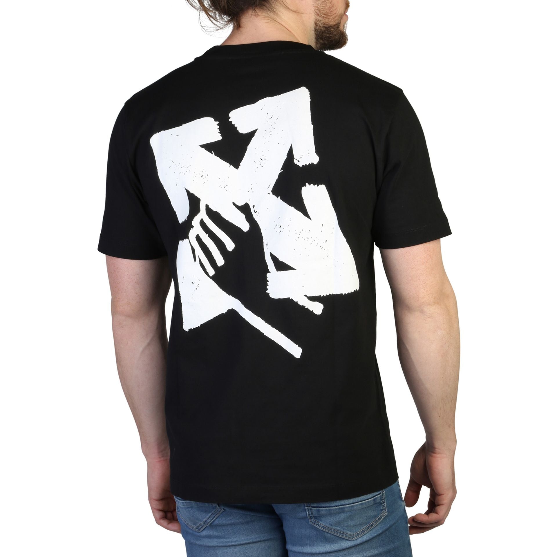 Off-White Herre T-shirt – 100% Bomuld