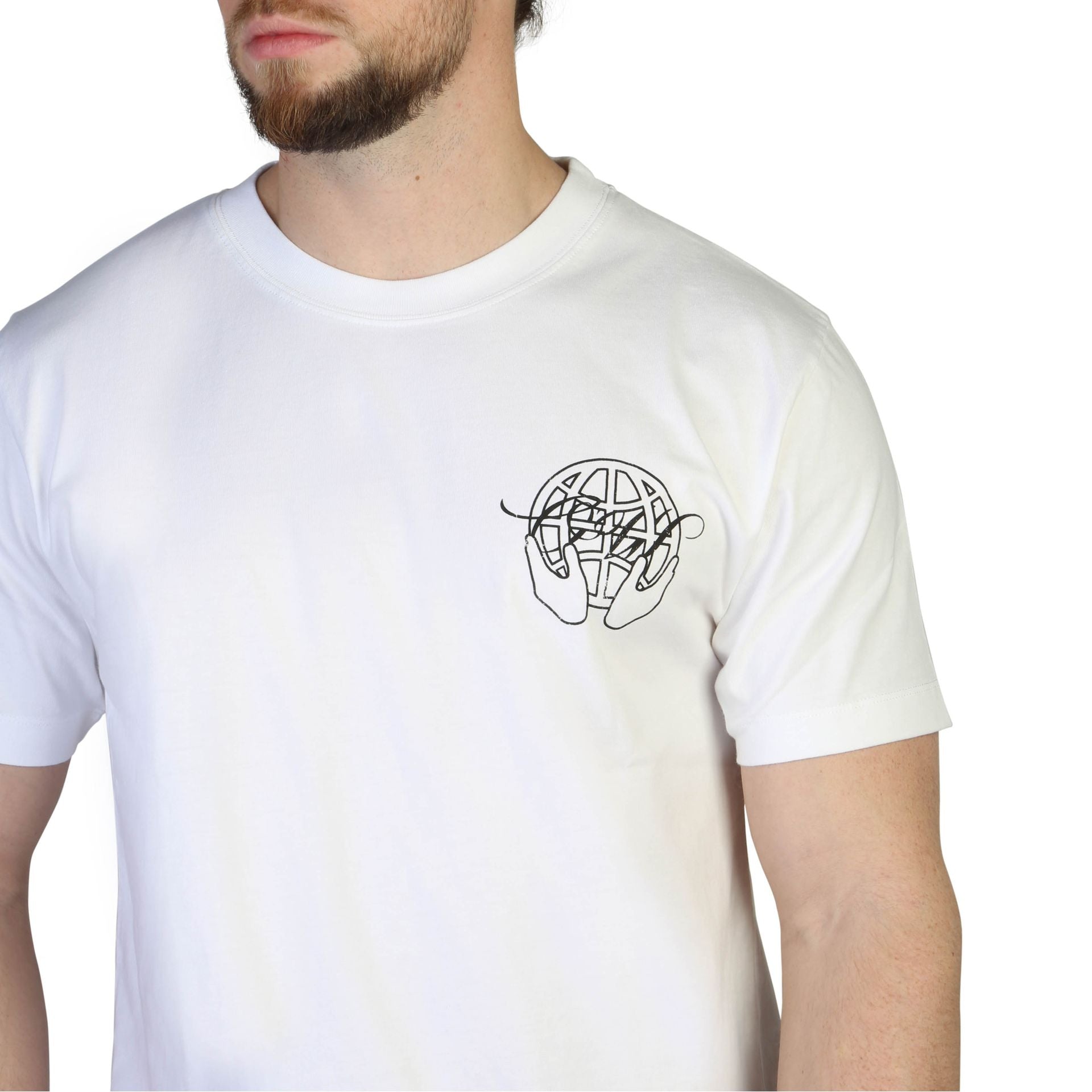 Off-White T-shirt til Mænd - Komfortabel og Stilfuld