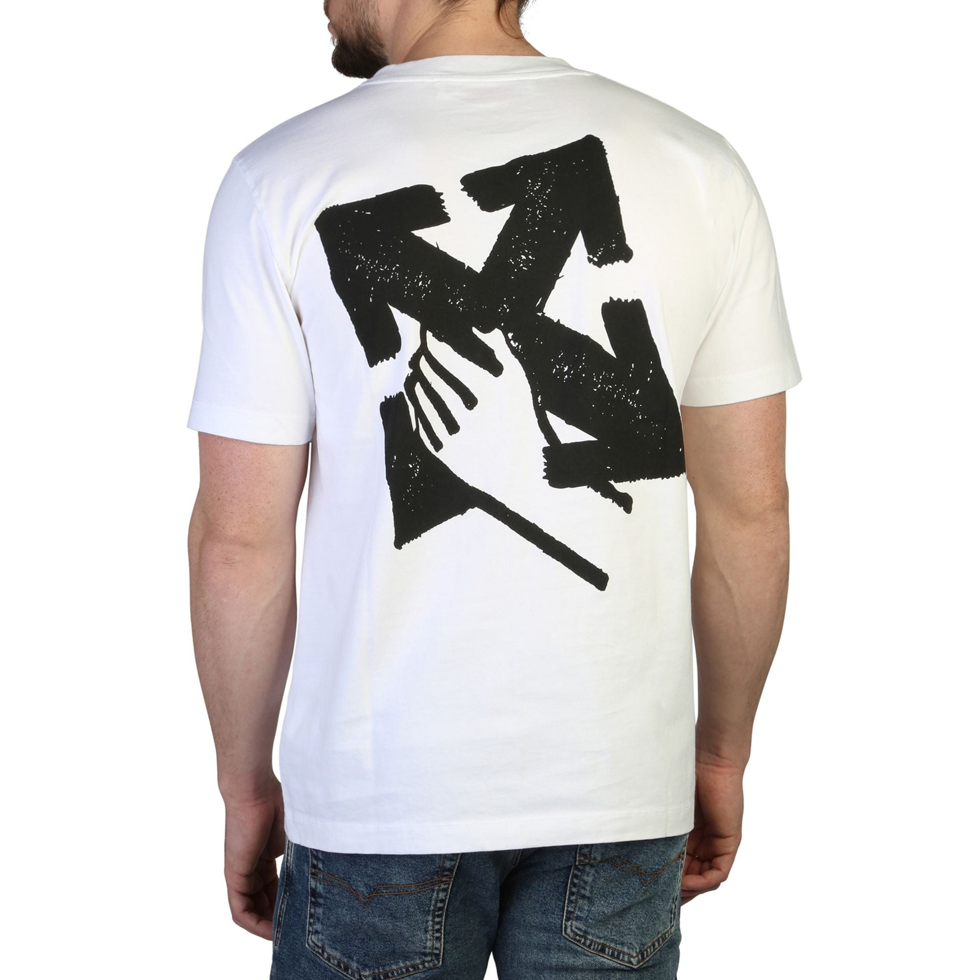 Off-White T-shirt til Mænd - Komfortabel og Stilfuld